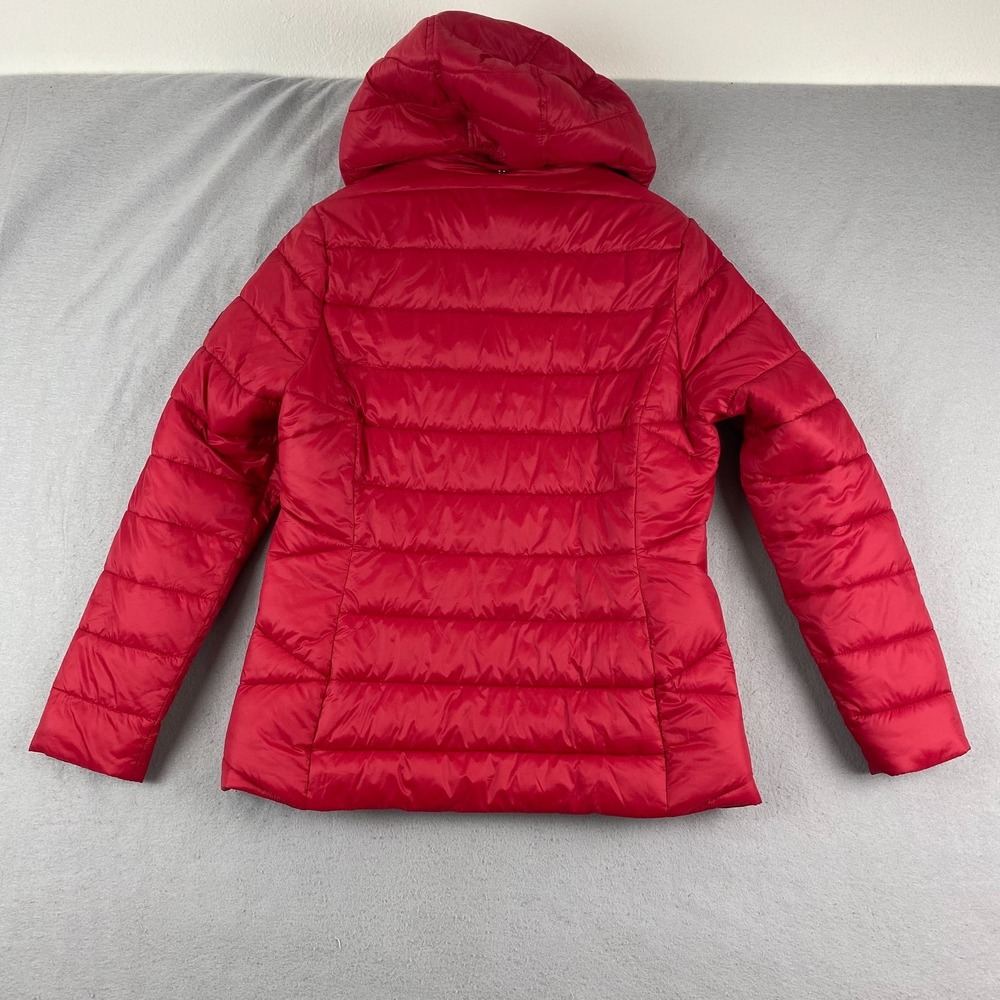 Barbour womens Coastal Collection Jacket 8 Quilted Red pockets NEW - Picture 9 of 16